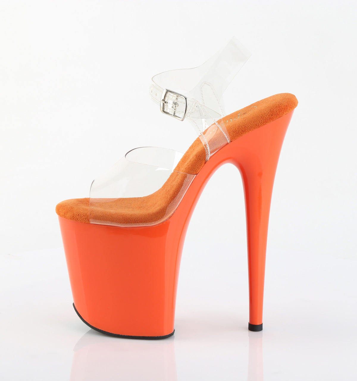 FLAMINGO-808 Orange Platform Sandals