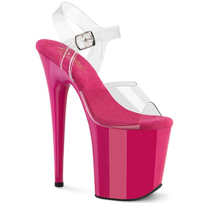 FLAMINGO-808 Hot Pink Platform Sandals