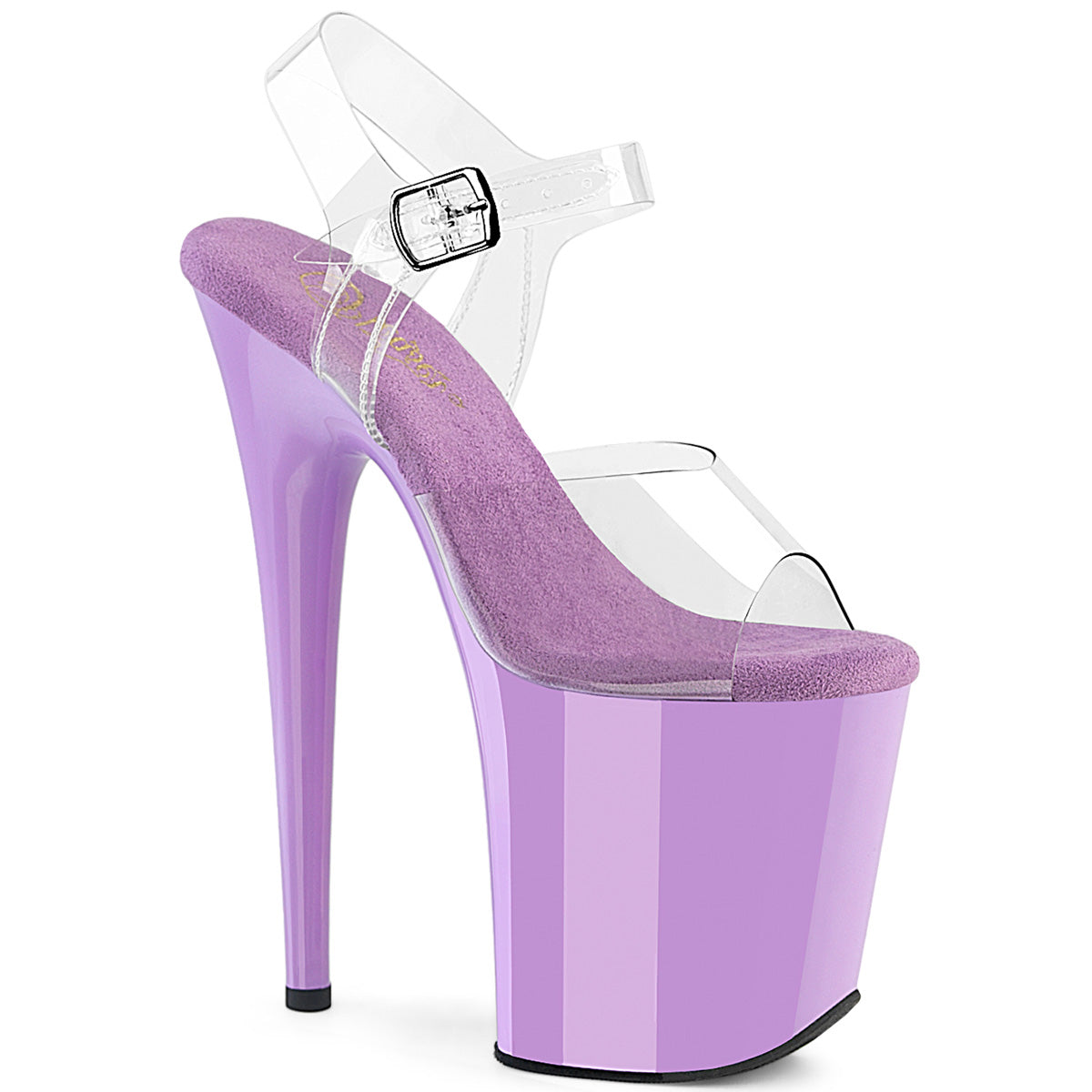 FLAMINGO-808 Lavender Platform Sandals