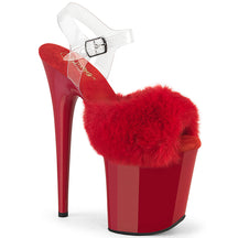 FLAMINGO-808FUR Fur Platform Sandals