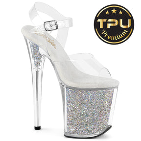 FLAMINGO-808PREM-RSI Glitter Platform Sandals