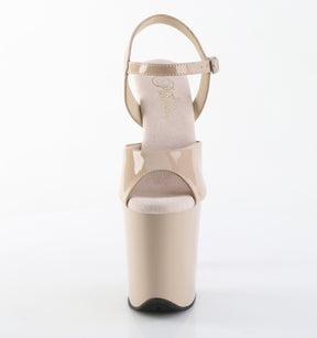 FLAMINGO-809 Nude Platform Sandals