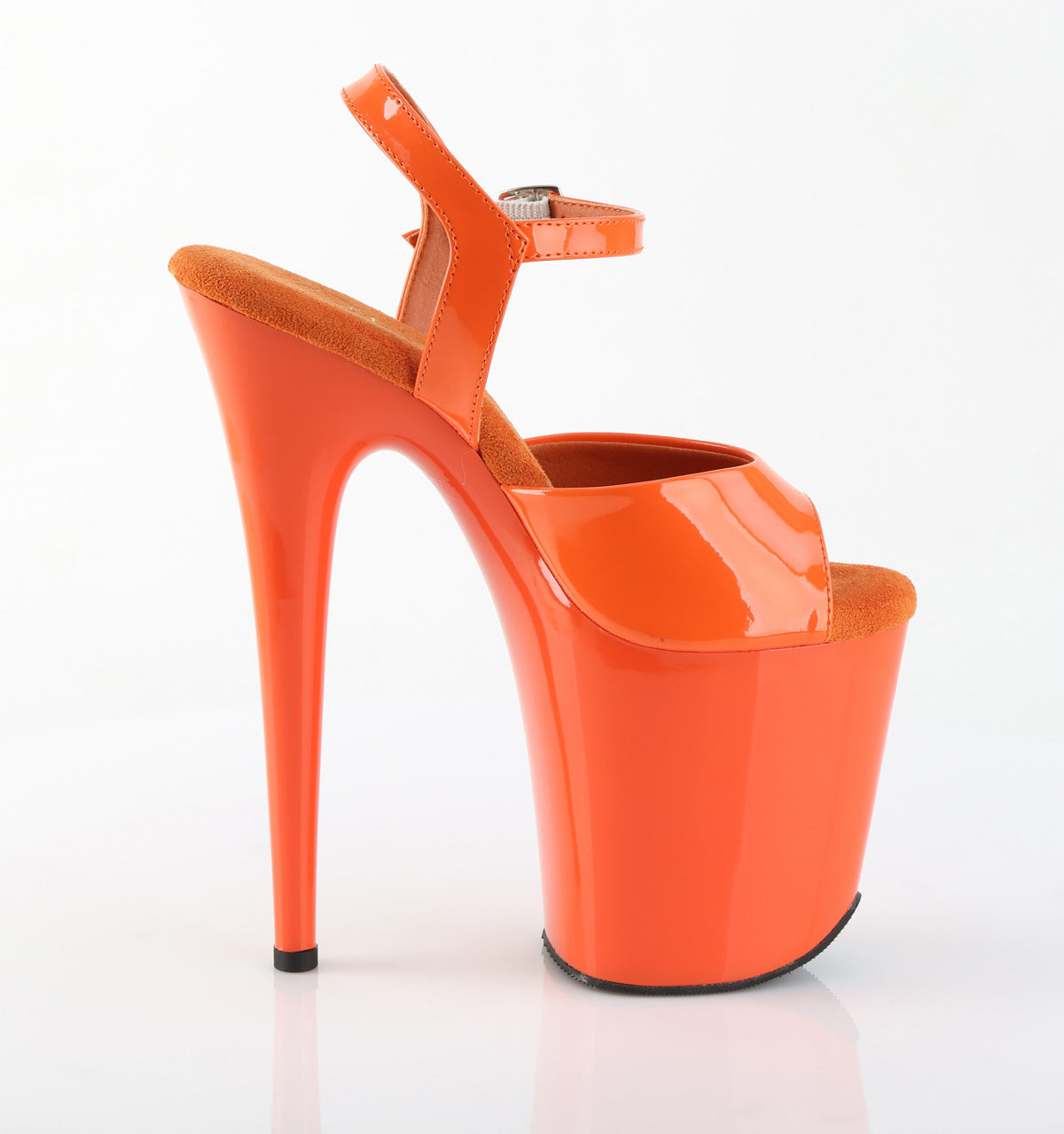 FLAMINGO-809 Orange Platform Sandals