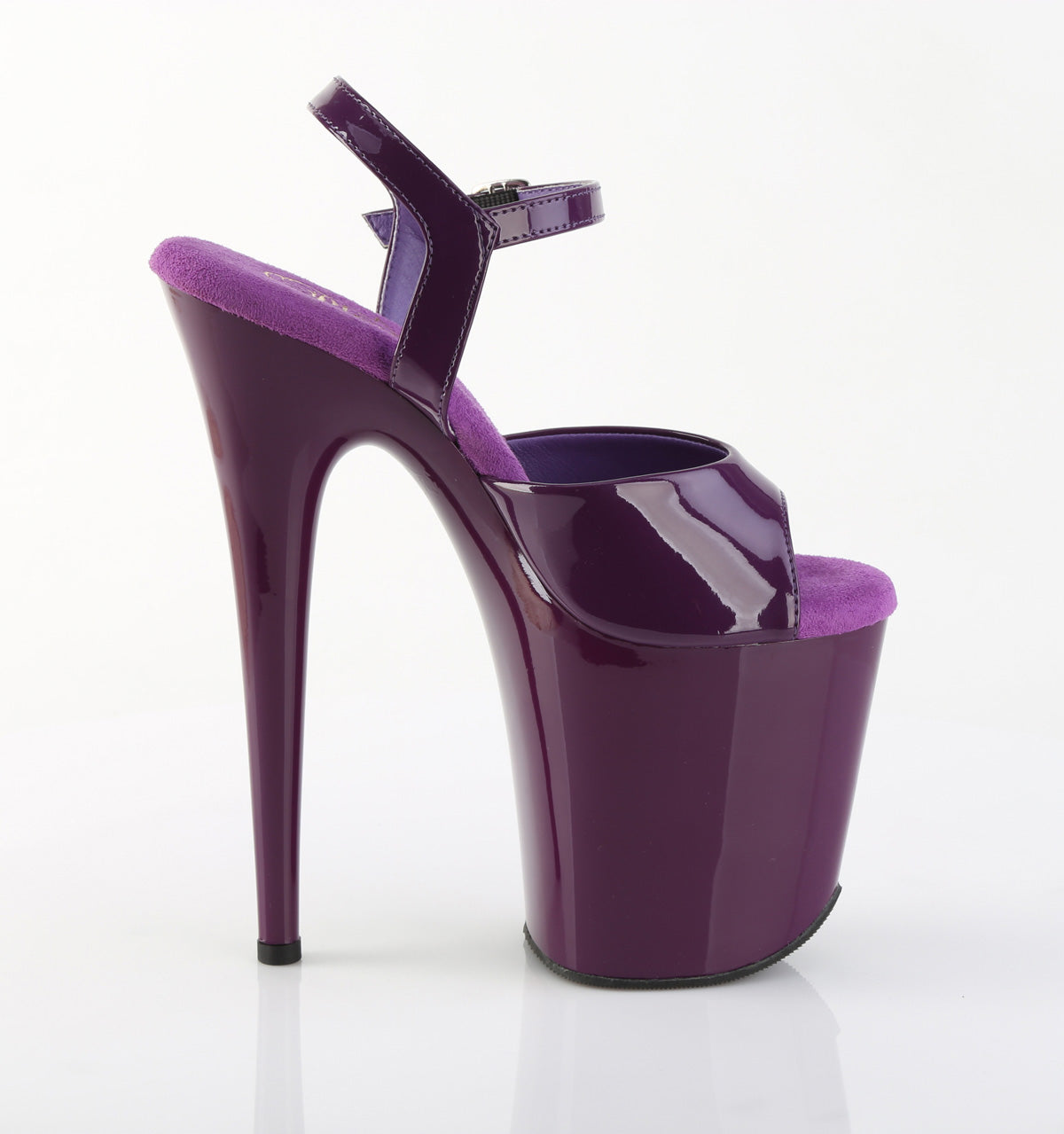 FLAMINGO-809 Purple Platform Sandals