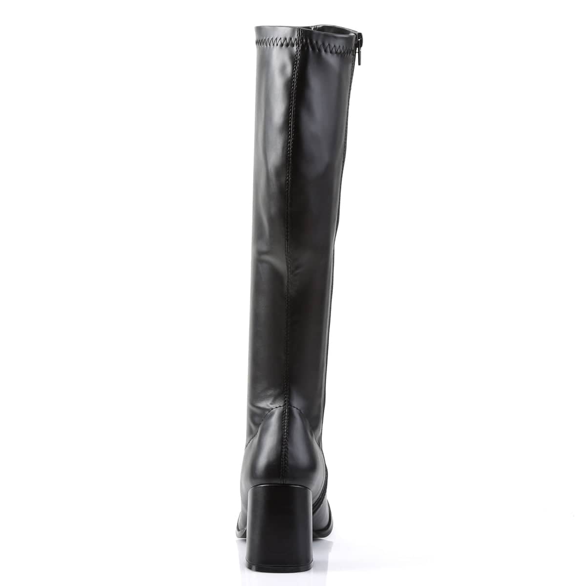 GOGO-300 Black Knee High Boots