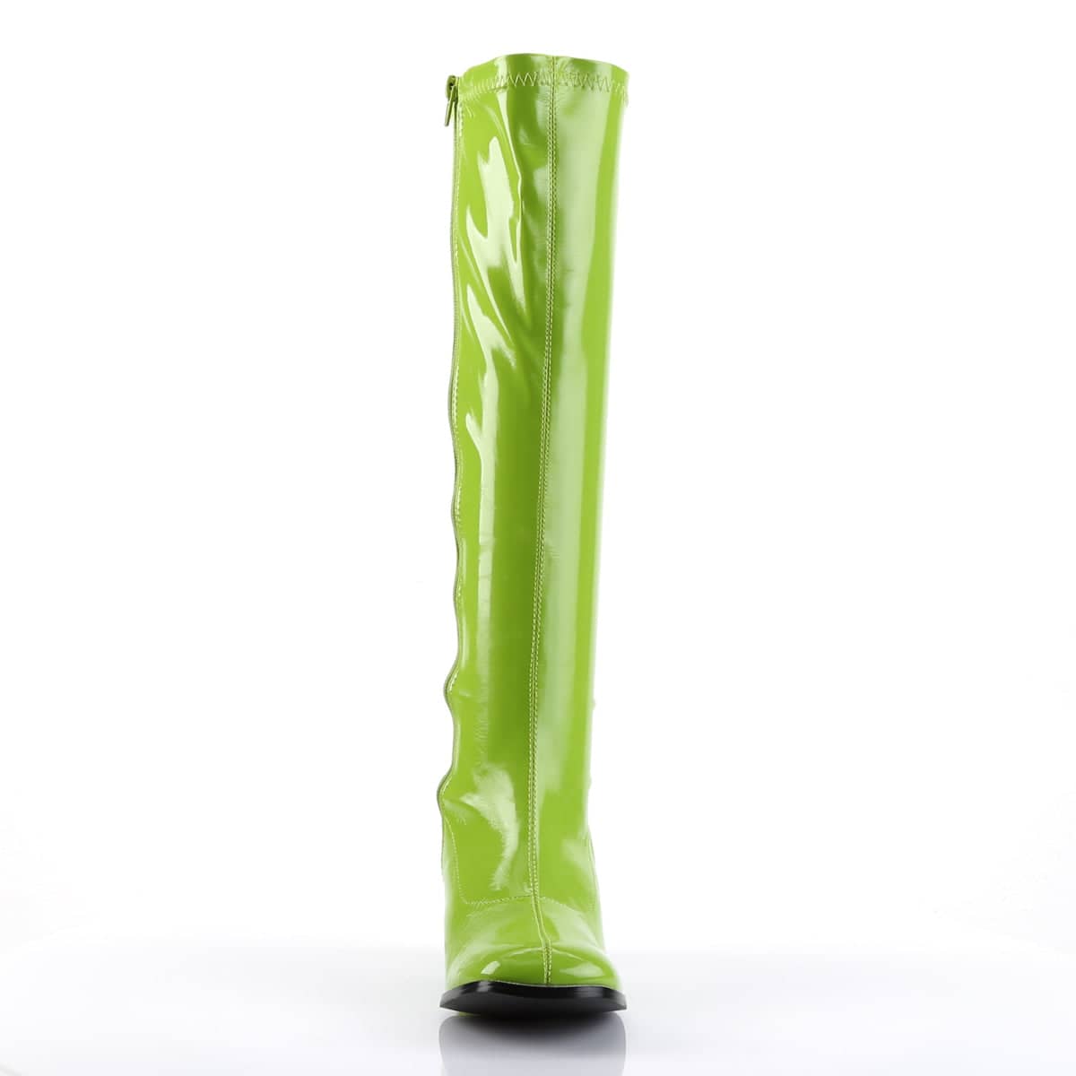 GOGO-300 Green Knee High Boots