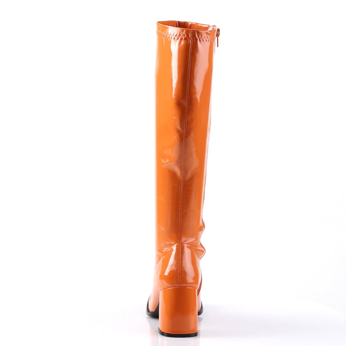 GOGO-300 Orange Knee High Boots