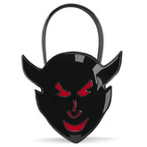 Patent Devil Head Handbag