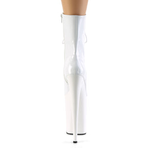 INFINITY-1020 Patent Black Calf High Boots White Multi view 3