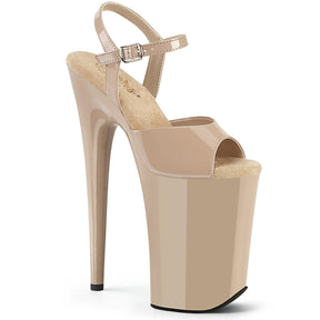 INFINITY-909 Ankle Peep Toe High Heel