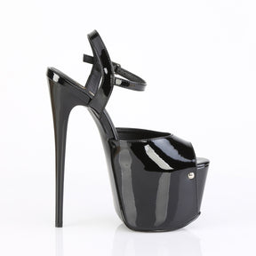 JUBILANT-09 Fetish Platform Sandals Black Multi view 2