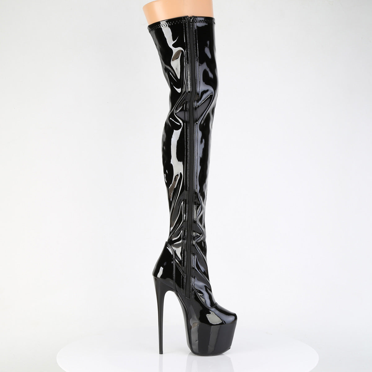 JUBILANT-3000 Thigh High Platform Boots Black Multi view 2