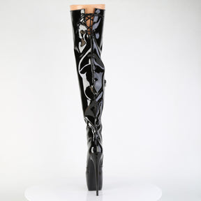 JUBILANT-3007 Stretch Thigh Boot Black Multi view 3