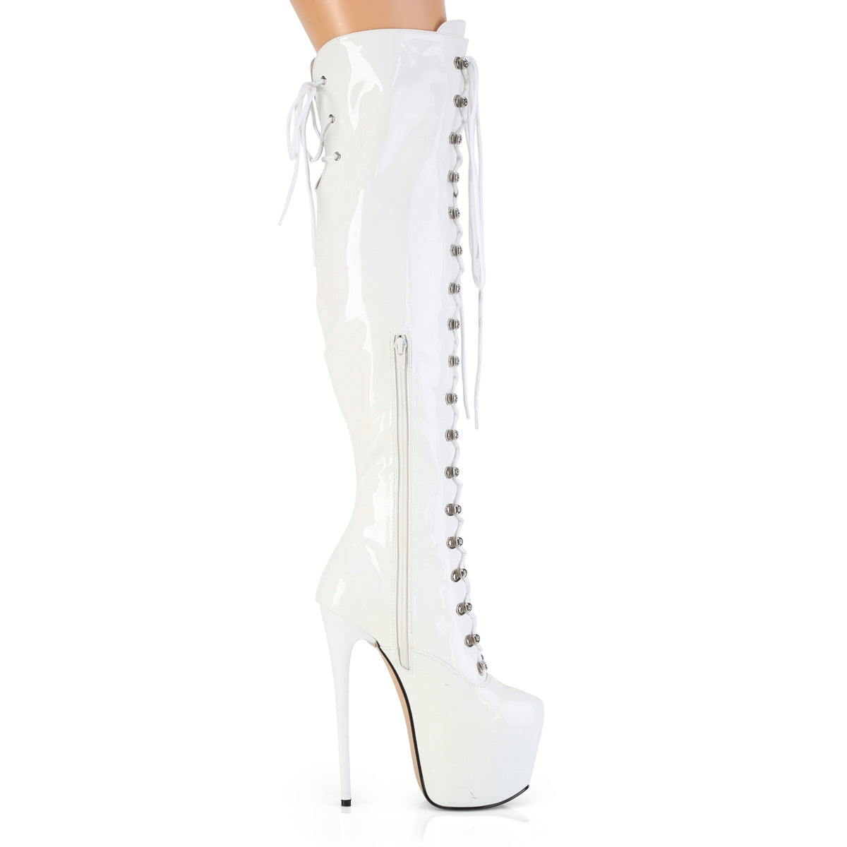 JUBILANT-3012 Over-The-Knee Boot White Multi view 2