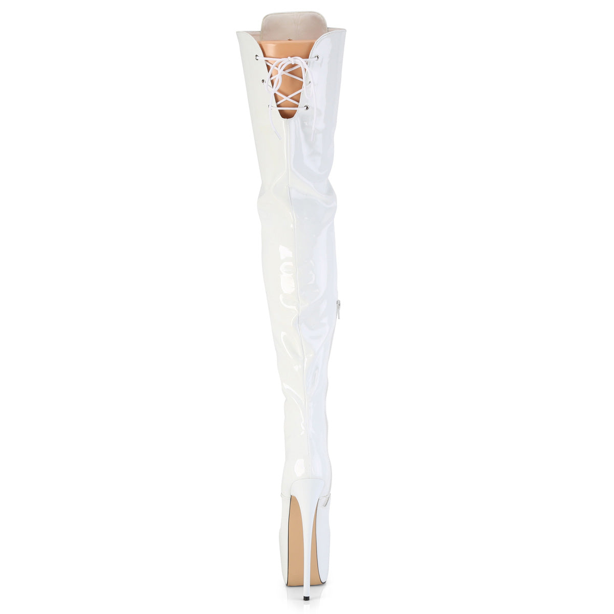 JUBILANT-4012 Crotch High Boot White Multi view 3