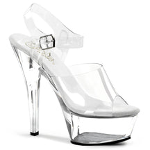 KISS-208 Clear Strapped Heels