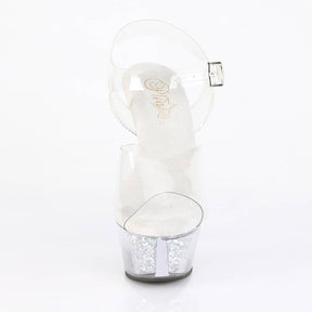 KISS-208RSI Glitter Clear Sandals