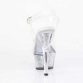 KISS-208RSI Glitter Clear Sandals