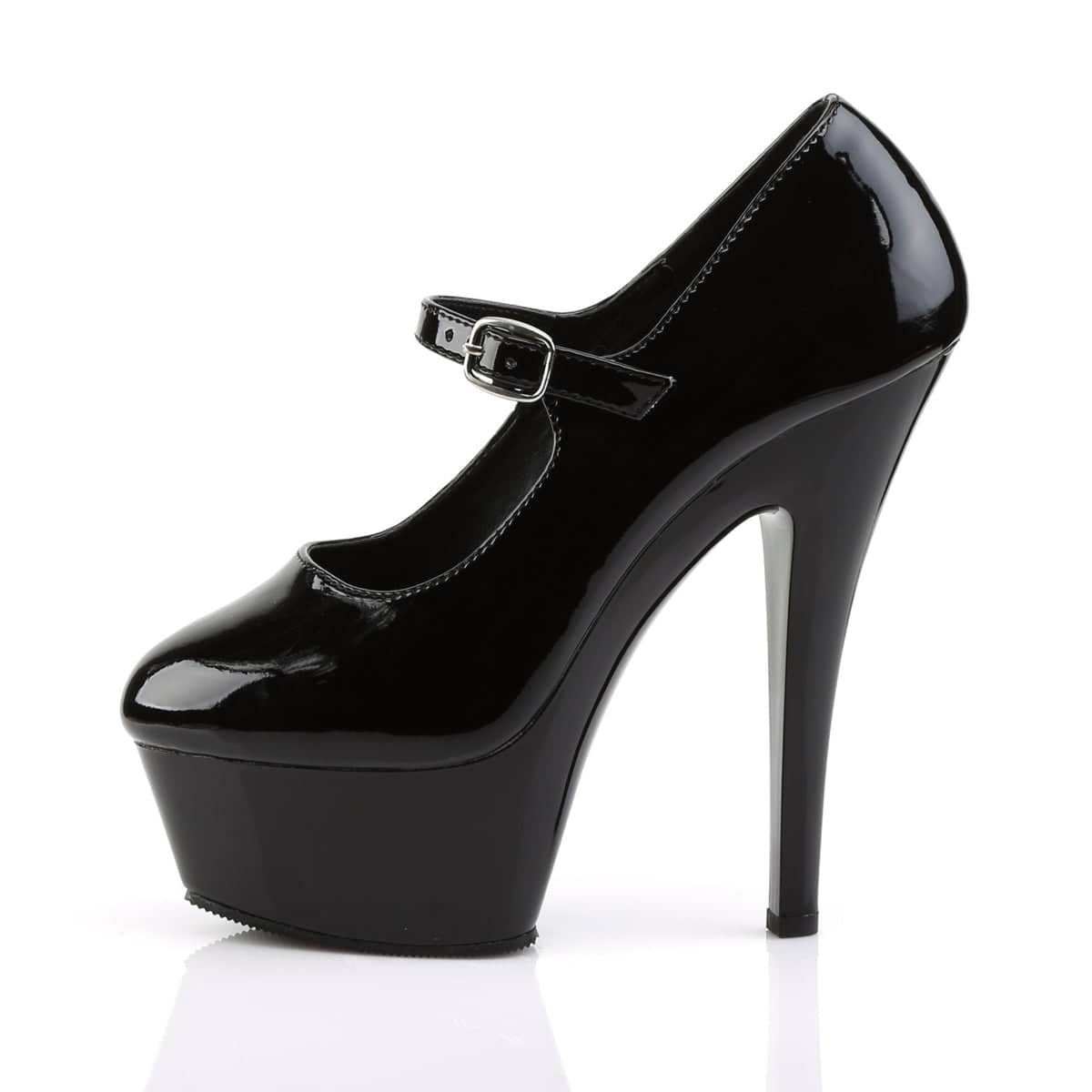 KISS-280 Black 6 Inch Mary Jane Heels