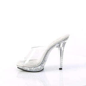 LIP-101LS Clear Peep Toe High Heel