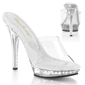 LIP-101LS Clear Peep Toe High Heel