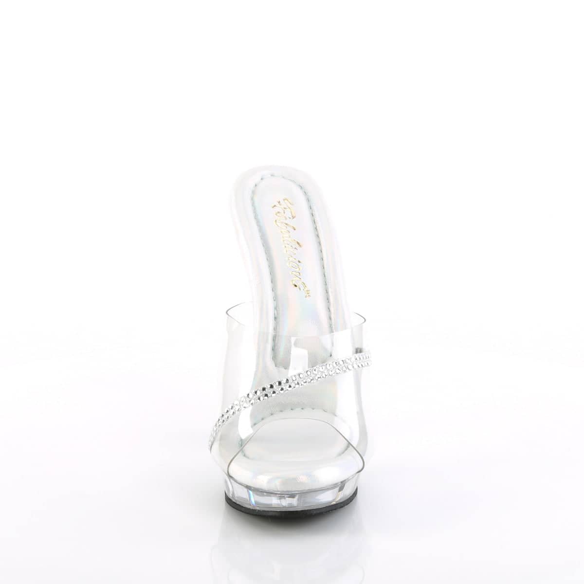 LIP-101R Clear Peep Toe High Heel