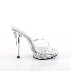 LIP-101R Clear Peep Toe High Heel