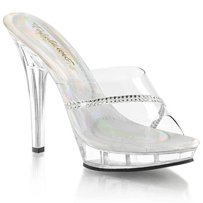 LIP-101R Clear Peep Toe High Heel