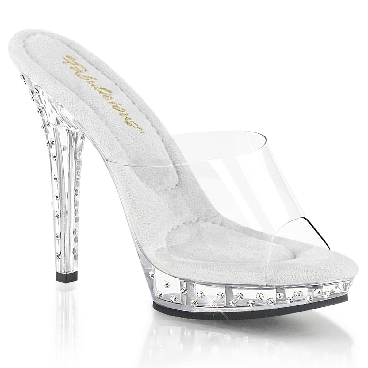 LIP-101SDT Clear Peep Toe High Heel