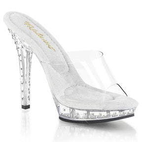 LIP-101SDT Clear Peep Toe High Heel