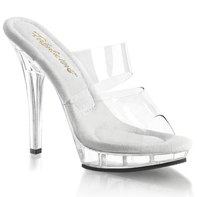 LIP-102 Clear Peep Toe High Heel