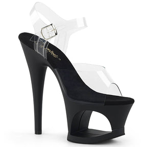 MOON-708 Ankle Peep Toe High Heel