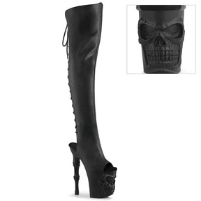 RAPTURE-3019 Skull Over-the-Knee Boot