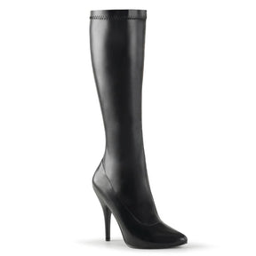 SEDUCE-2000 Elasticated Knee High Boots