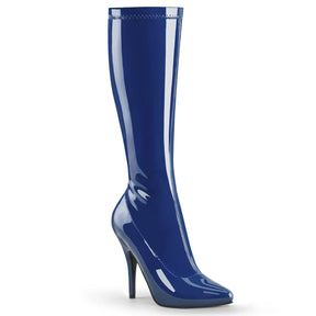 SEDUCE-2000 Elasticated Knee High Boots