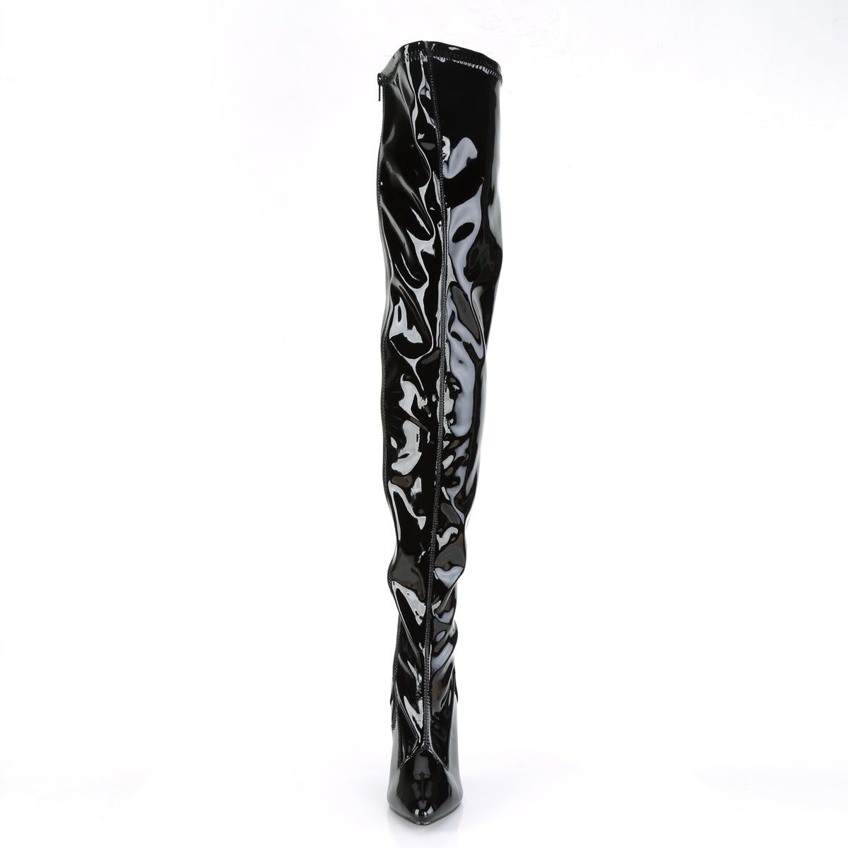 SEDUCE-3000 Black Matte Thigh High Boots Black Multi view 5