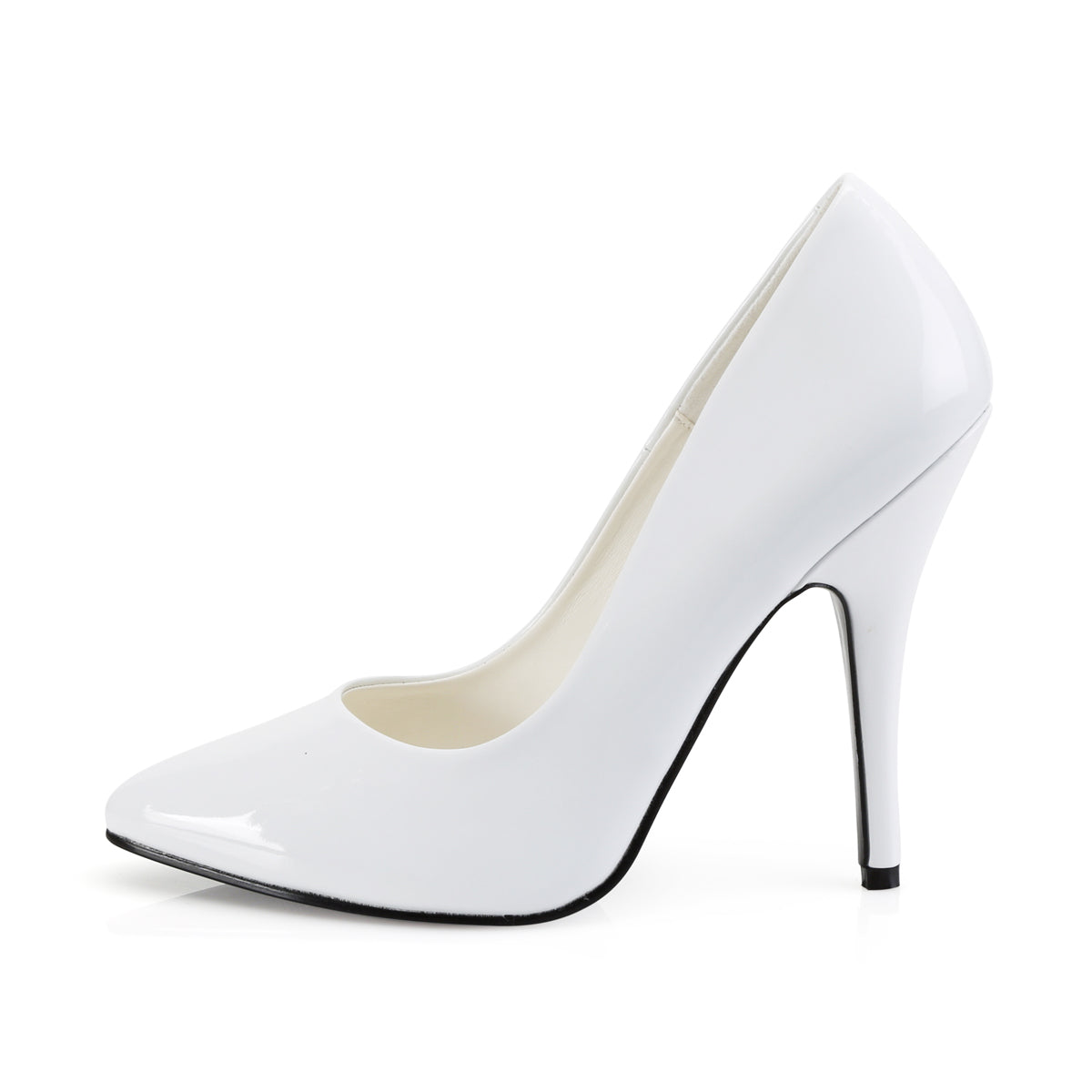 SEDUCE-420 Patent White Pump High Heel White Multi view 4