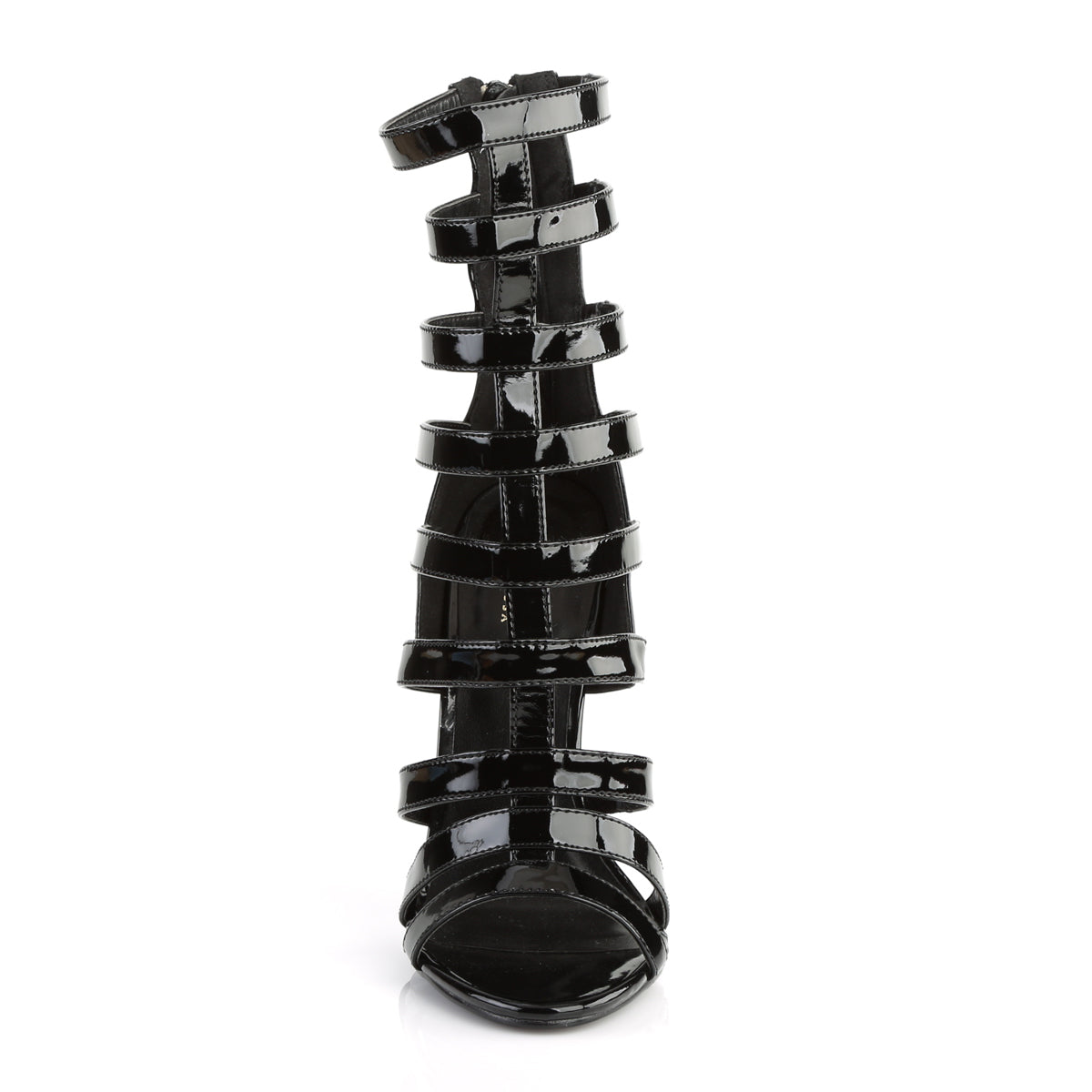 SEXY-52 Black Ankle Gladiator High Heel Black Multi view 5