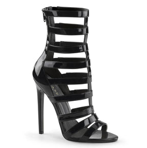 SEXY-52 Black Gladiator High Heels