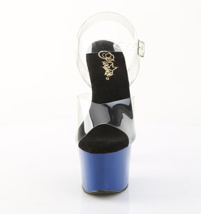 SKY-308 Royal Blue Platform Sandals