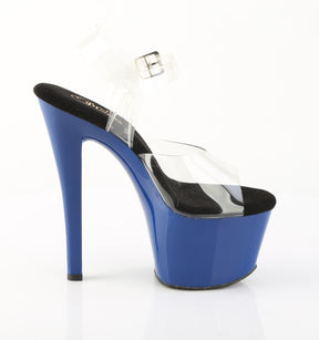 SKY-308 Royal Blue Platform Sandals