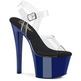 SKY-308 Royal Blue Platform Sandals