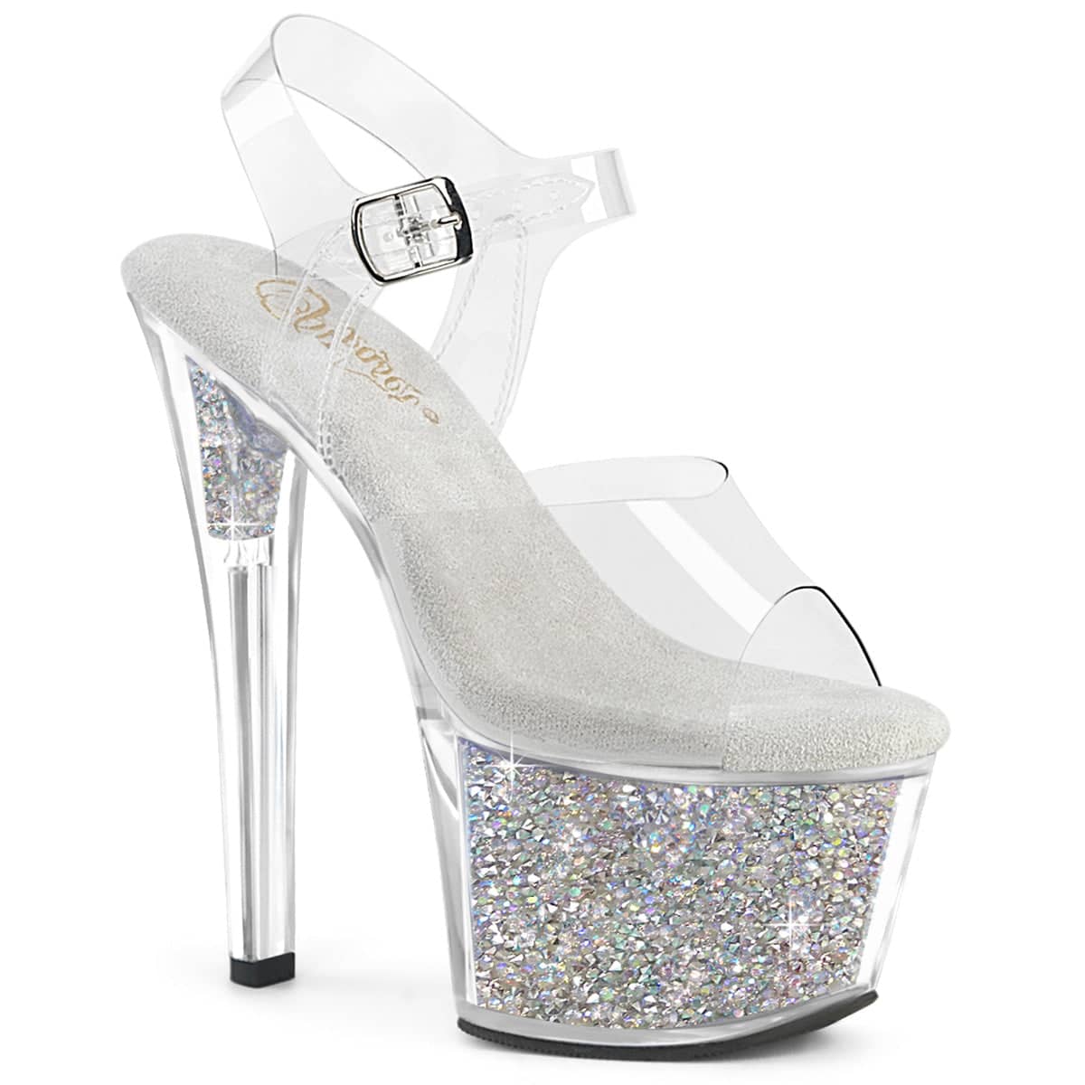 SKY-308RSI Glitter Platform Sandal High Heel