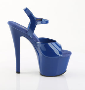 SKY-309 Royal Blue Platform Sandal