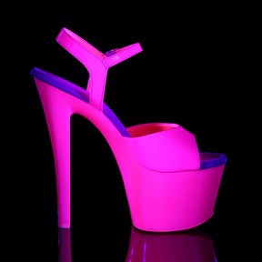 SKY-309UV Neon Pink Heels