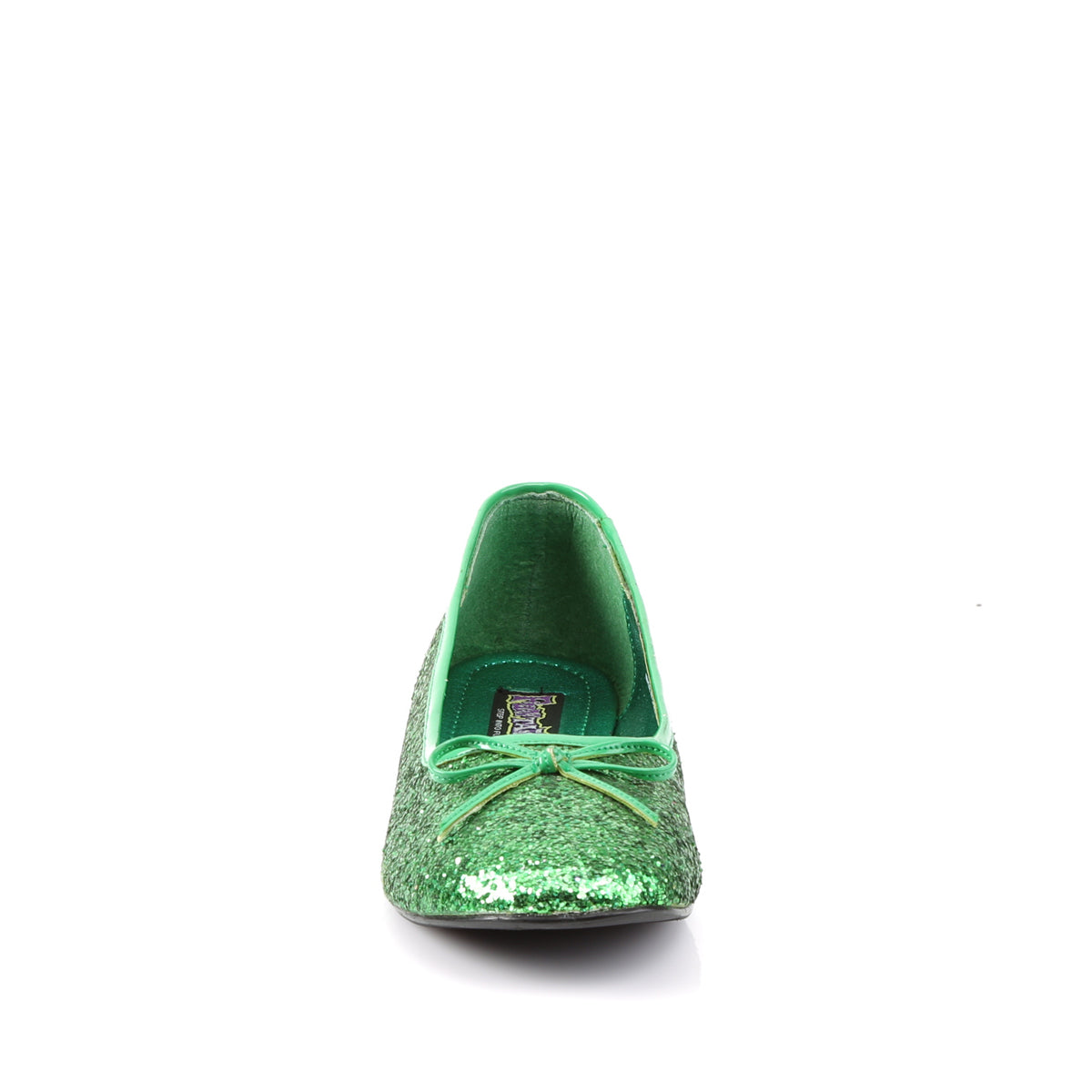 STAR-16G Green Glitter Flat Ballet Green Multi view 5