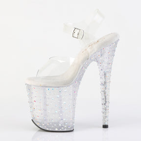 STARDANCE-808 Glitter Sandals White Multi view 4