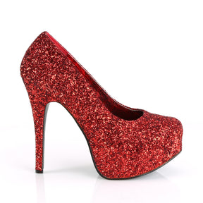 TEEZE-06GW Hot Pink Pump High Heel Red Multi view 2