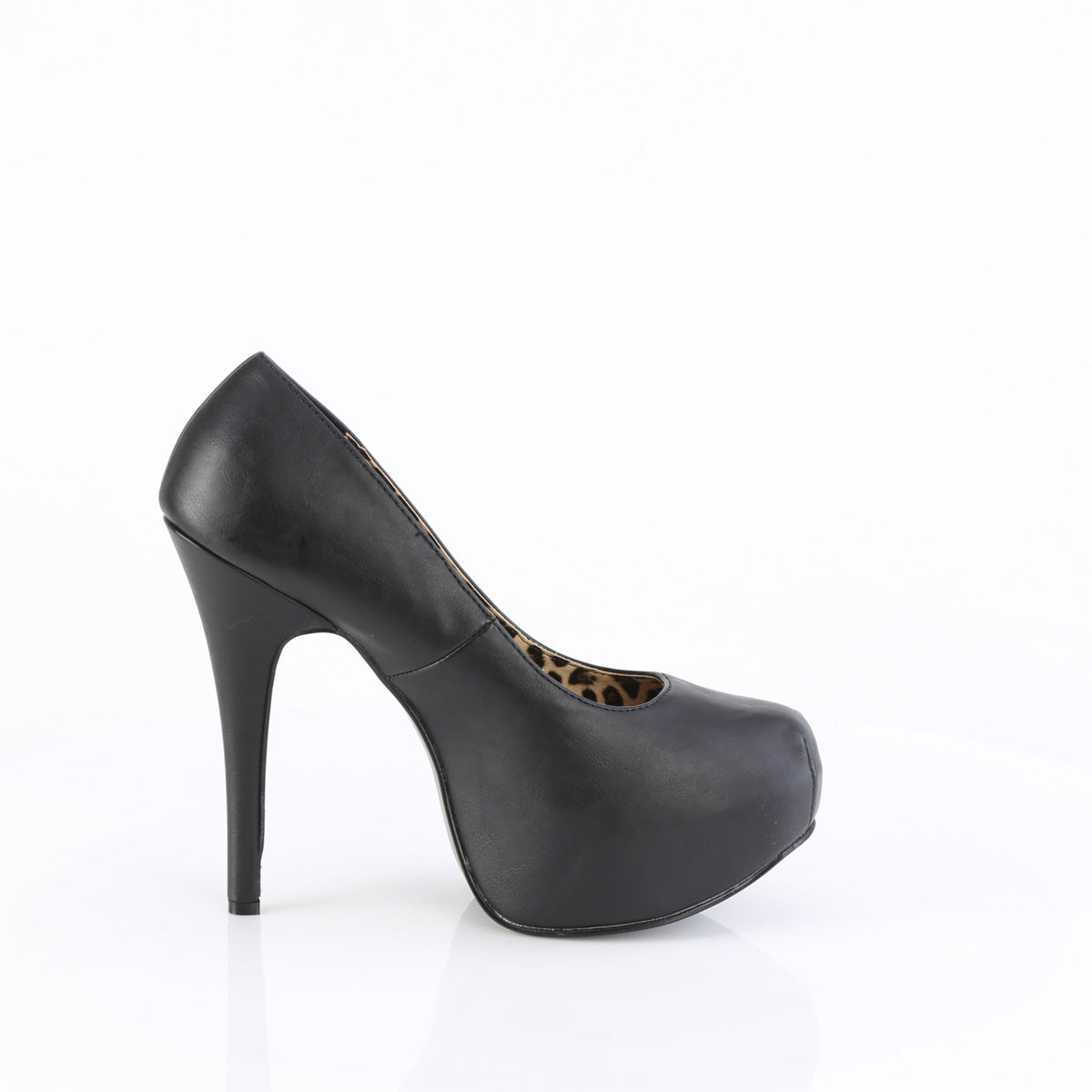 TEEZE-06W Black Patent Pump High Heel Black Multi view 2