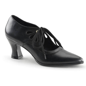 VICTORIAN-03 Black Pumps Heel